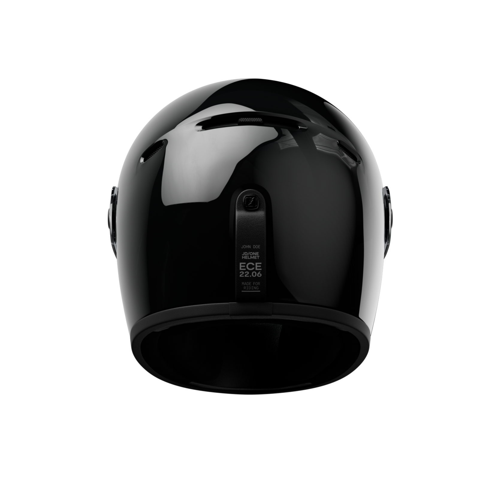 John Doe John Doe jd/one helmet glossy black