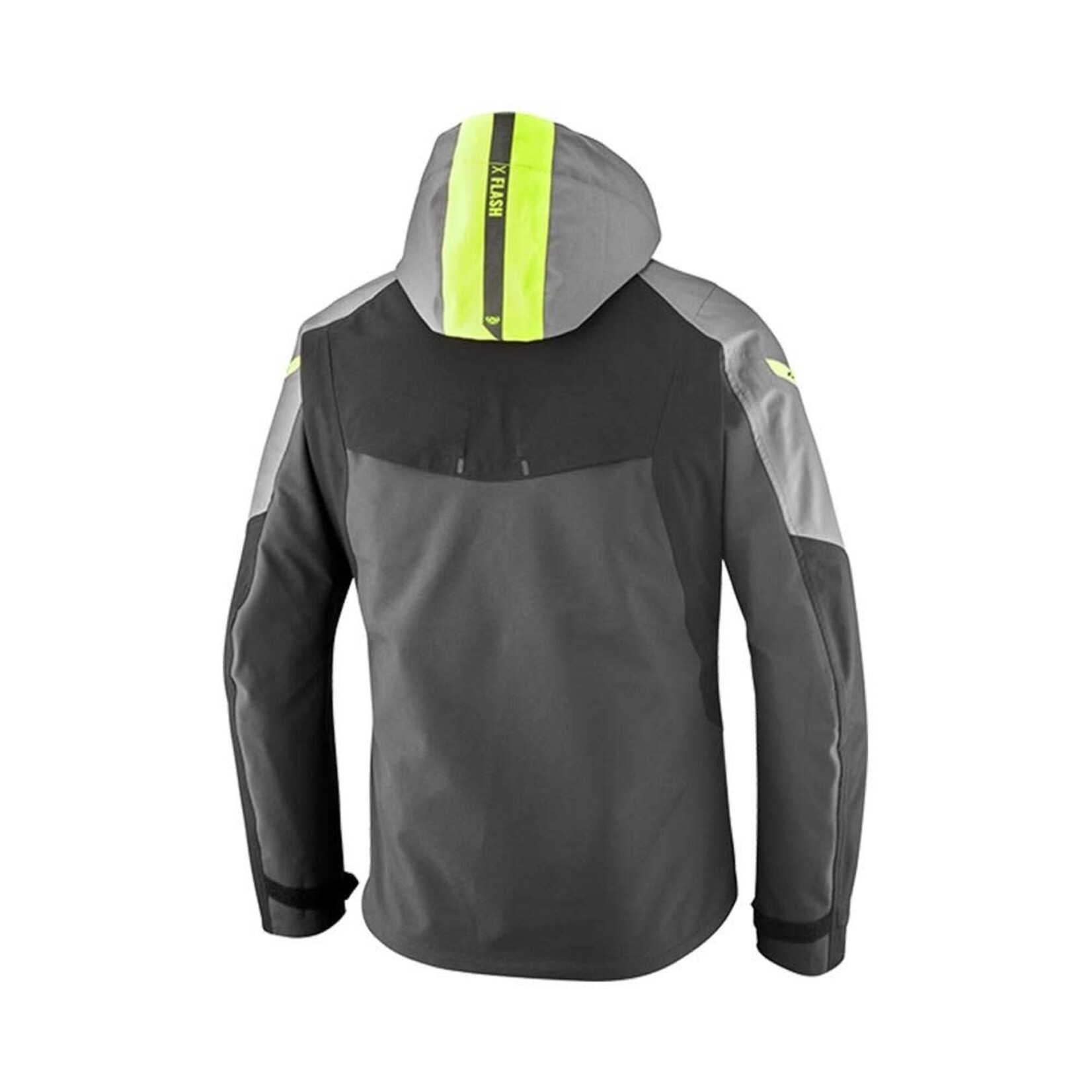 Ixon Ixon jacket textile burning grey/black/fluo yellow