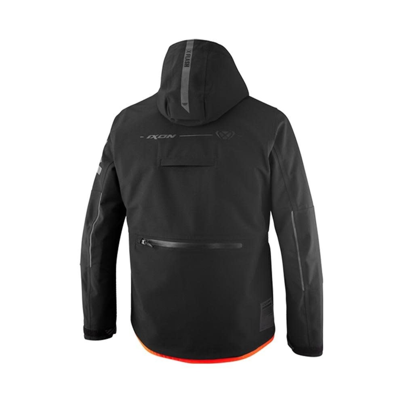 Ixon Ixon jacket textile square black/bright red