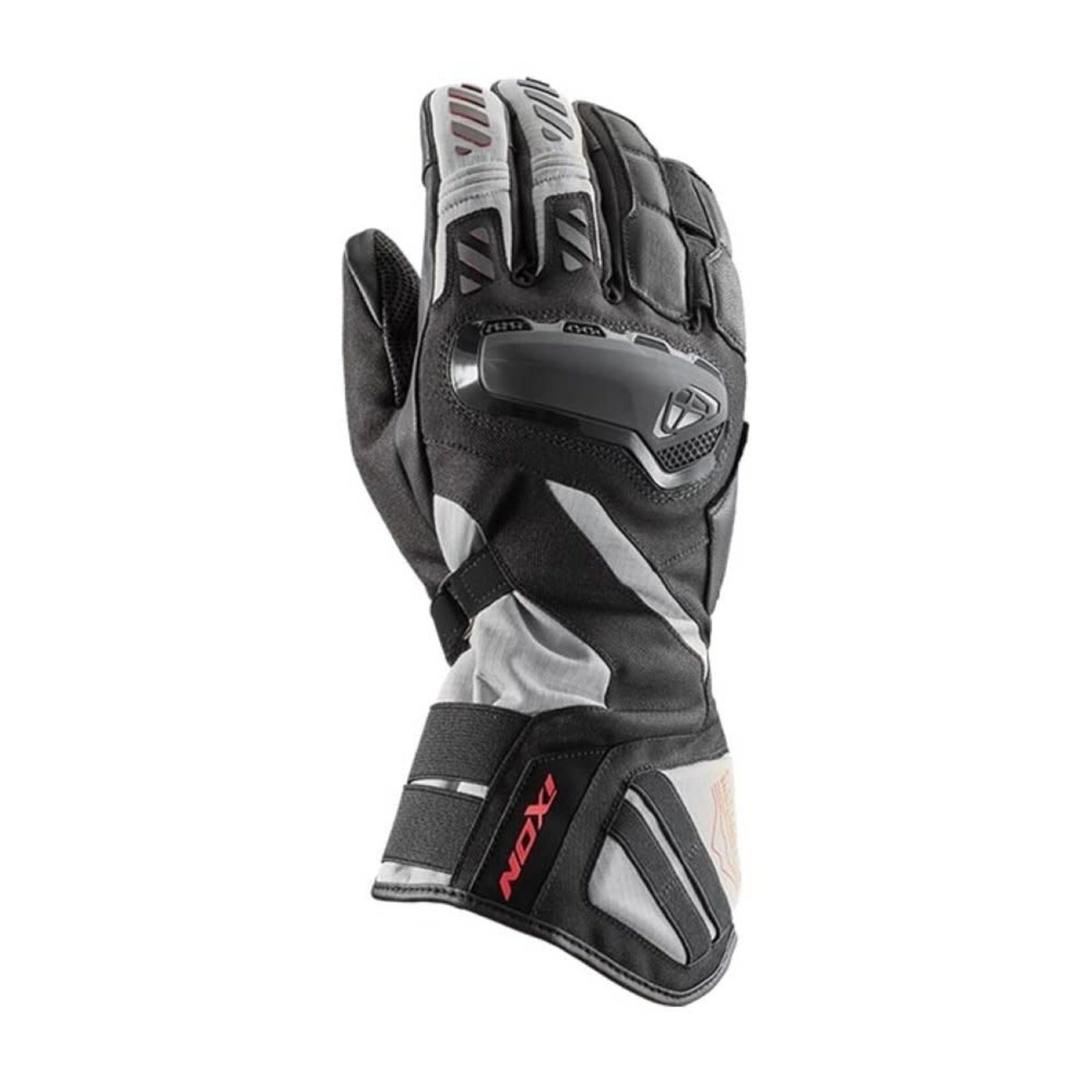 Ixon Ixon glove mid-season ms drakkar black/grey/red