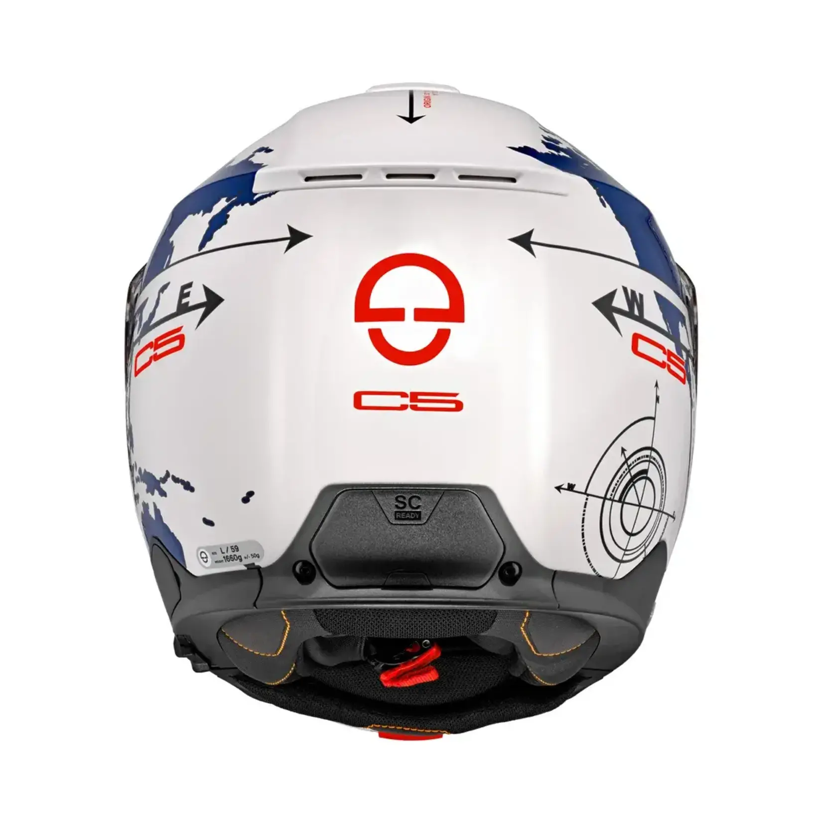 Schuberth Schuberth C5 Globe white/blue