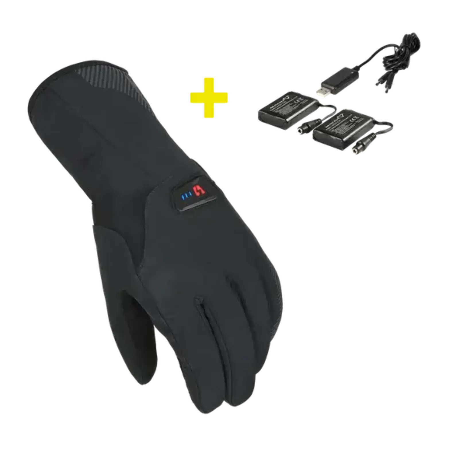 Macna Macna heated glove SPARK kit Black