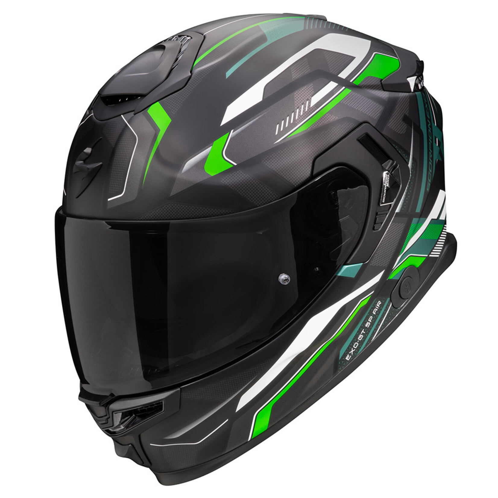 Scorpion Scorpion helmet EXO-GT SP AIR augusta matt.black/grey/green