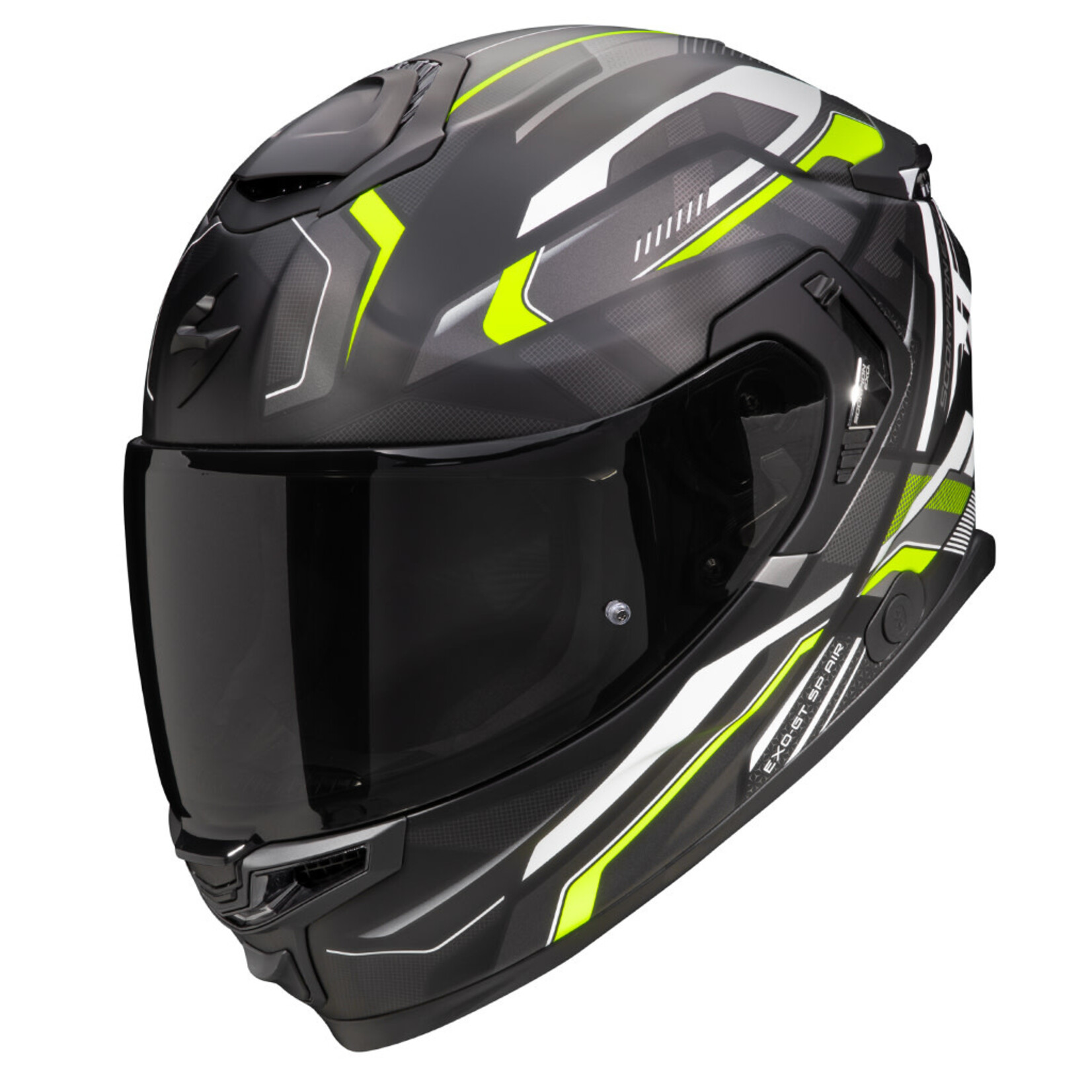 Scorpion Scorpion helmet EXO-GT SP AIR augusta matt.black/grey/neon.yellow