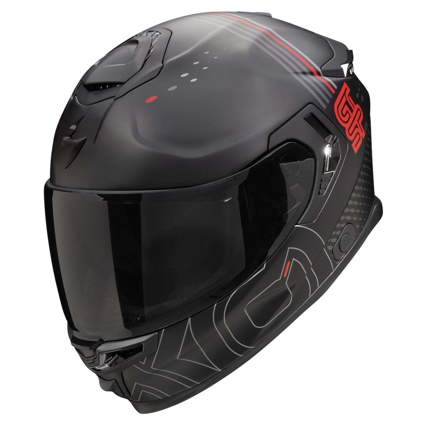 Scorpion Scorpion EXO-GT SP AIR techlane matt black/grey/red