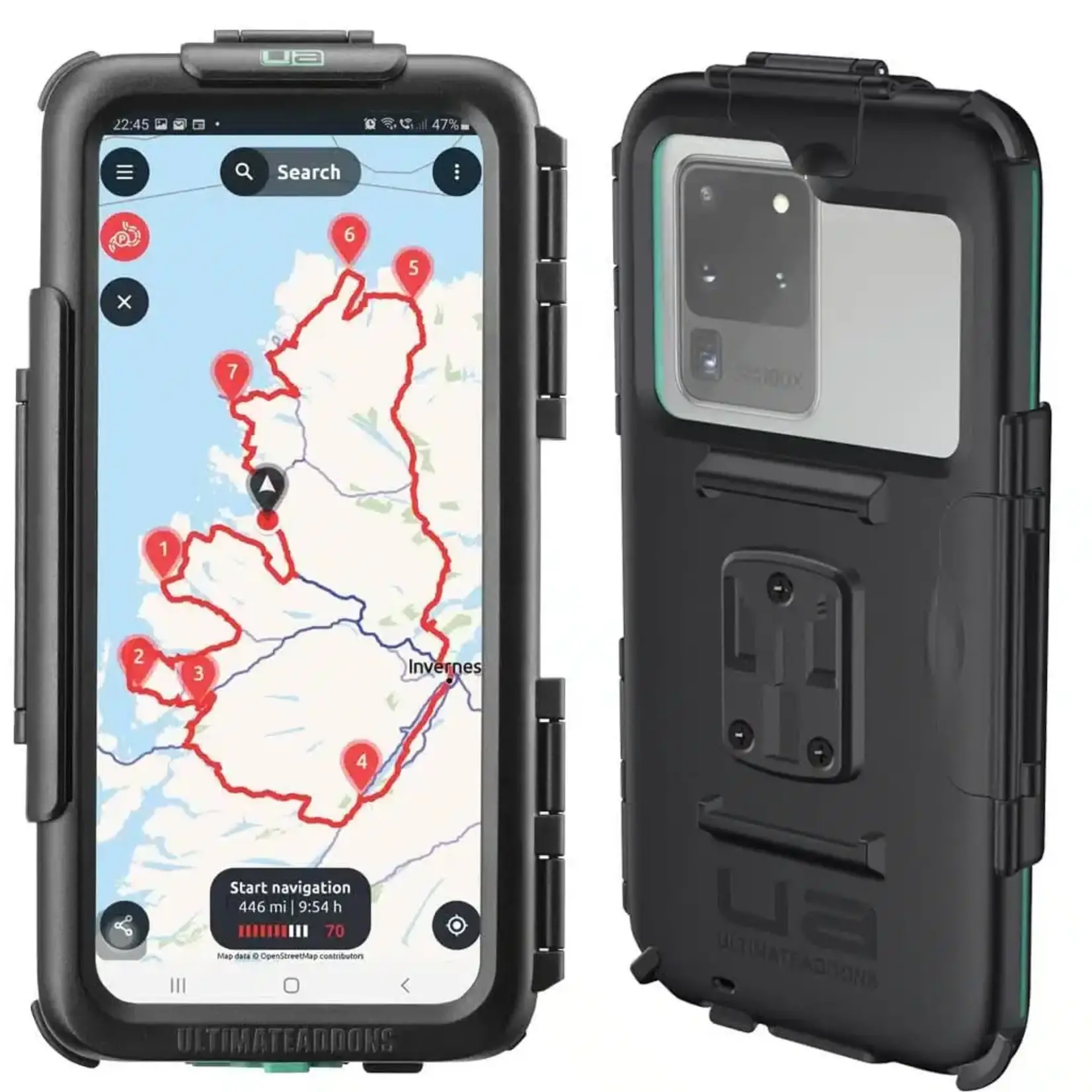 Ultimate Ultimate waterproof mount case wp tough (Samsung Galaxy S20 Plus)