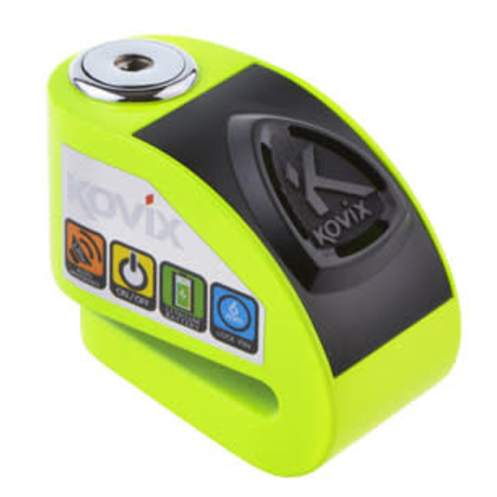 Kovix Kovix disc lock alarm battery kd serie 06 fluo green