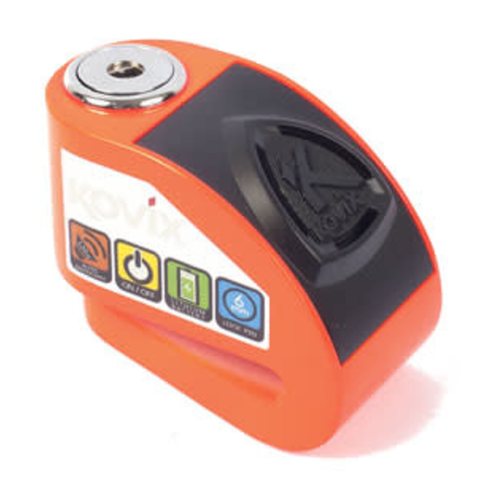 Kovix Kovix disc lock alarm battery kd serie 06 fluo orange