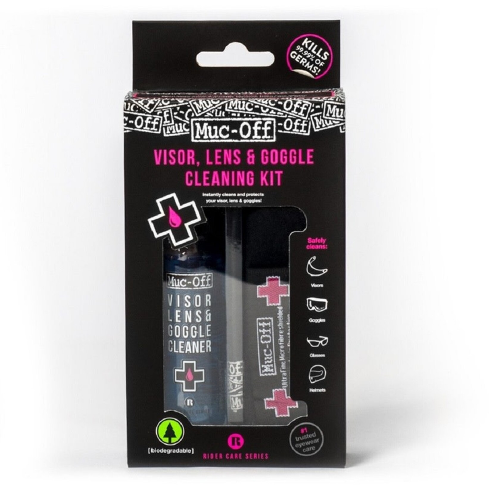 Muc-Off Muc-off visor, lens & goggle cleaning kit