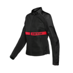 Dainese Dainese jacket textile ladies ribelle air black/lava red