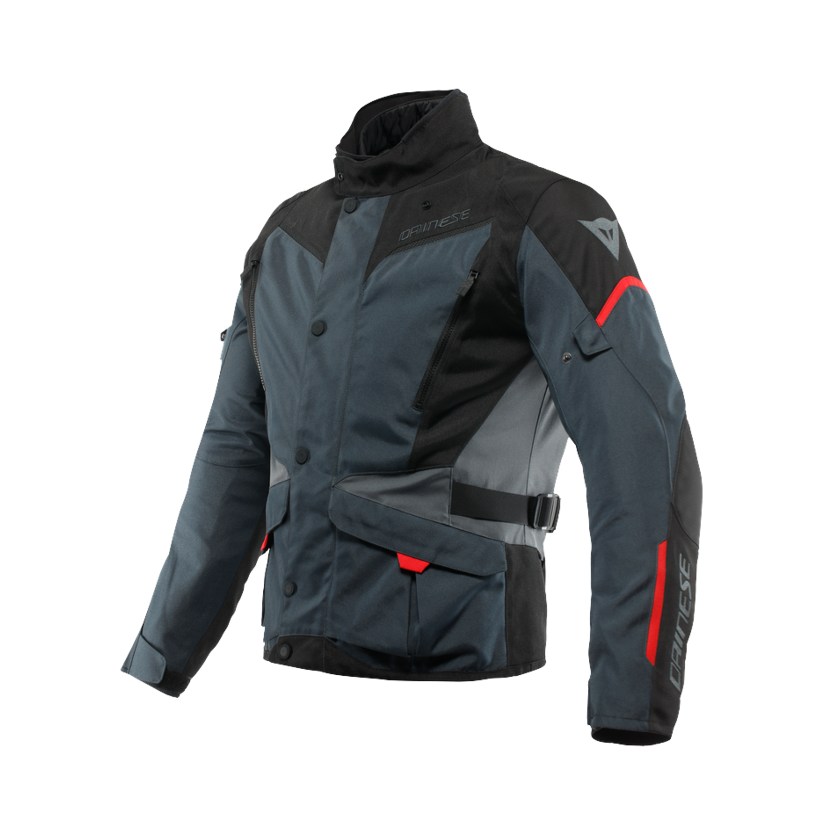 Dainese Dainese jacket textile tempest 3 d-dry ebony/black/red