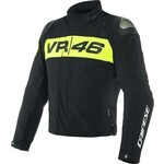 Dainese Dainese jacket textile d-dry V46 podium black/fluo yellow