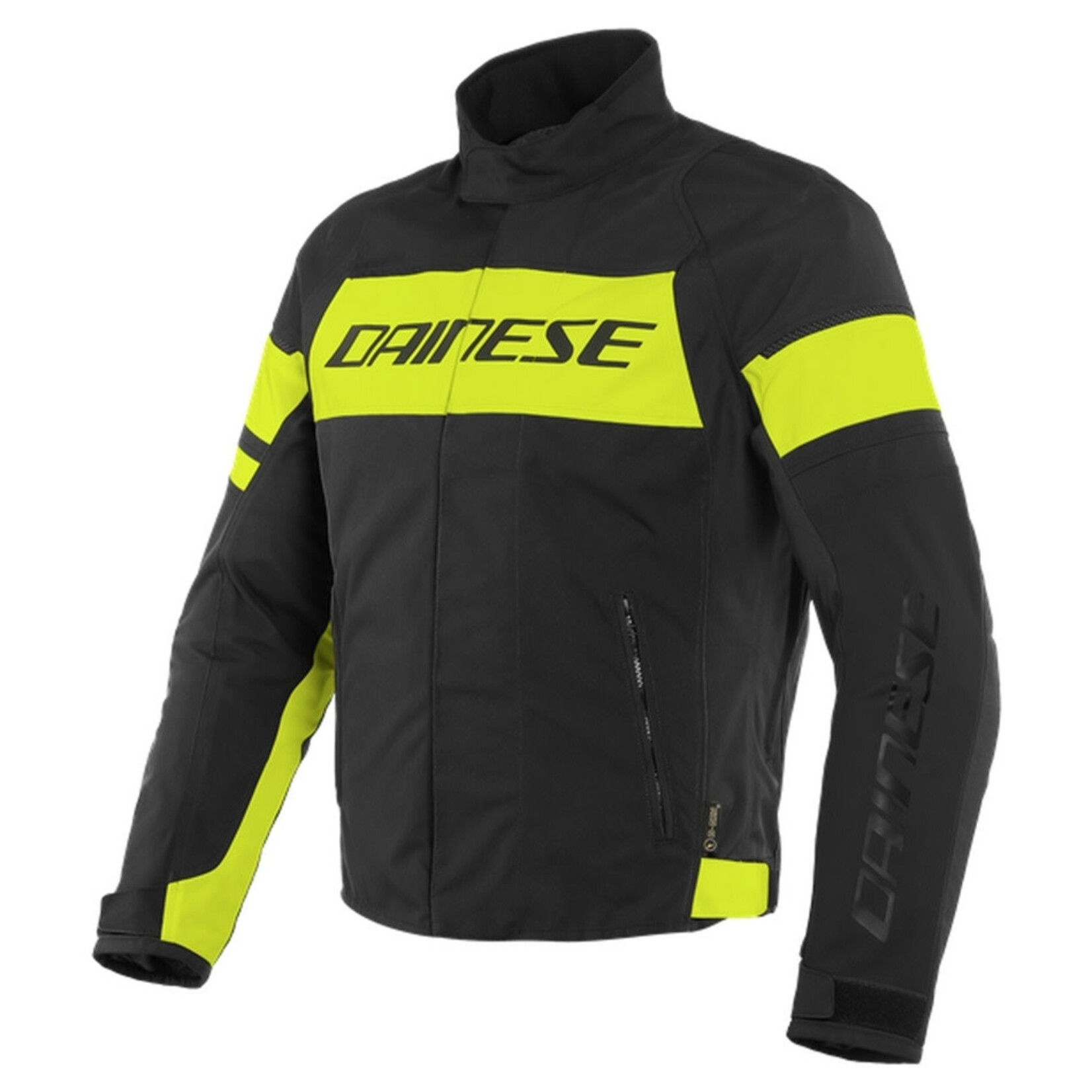 Dainese Dainese jacket textile saetta d-dry black/fluo yellow 48