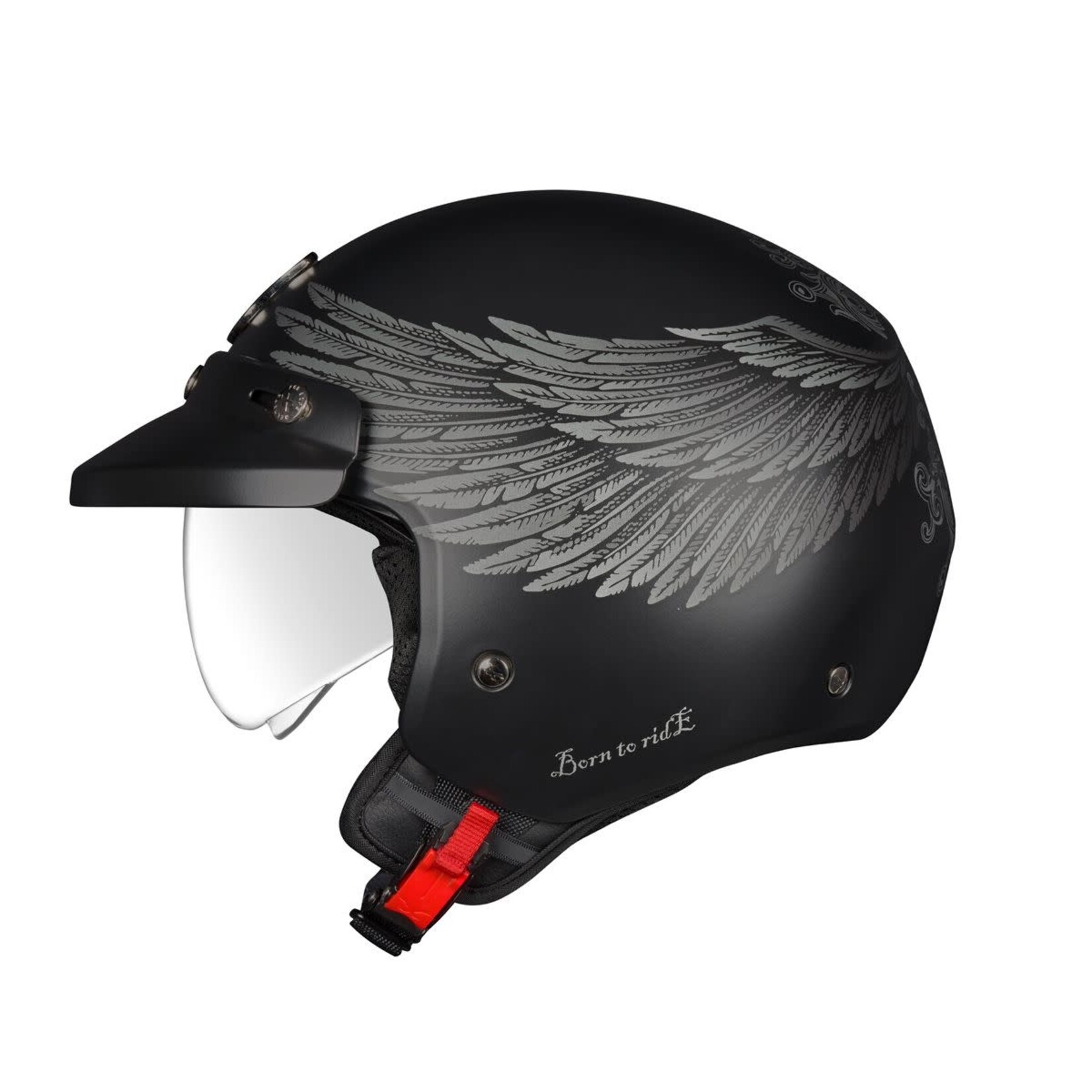Nexx NEXX Helmet Y.10 Eagle Rider Black.matt/Grey