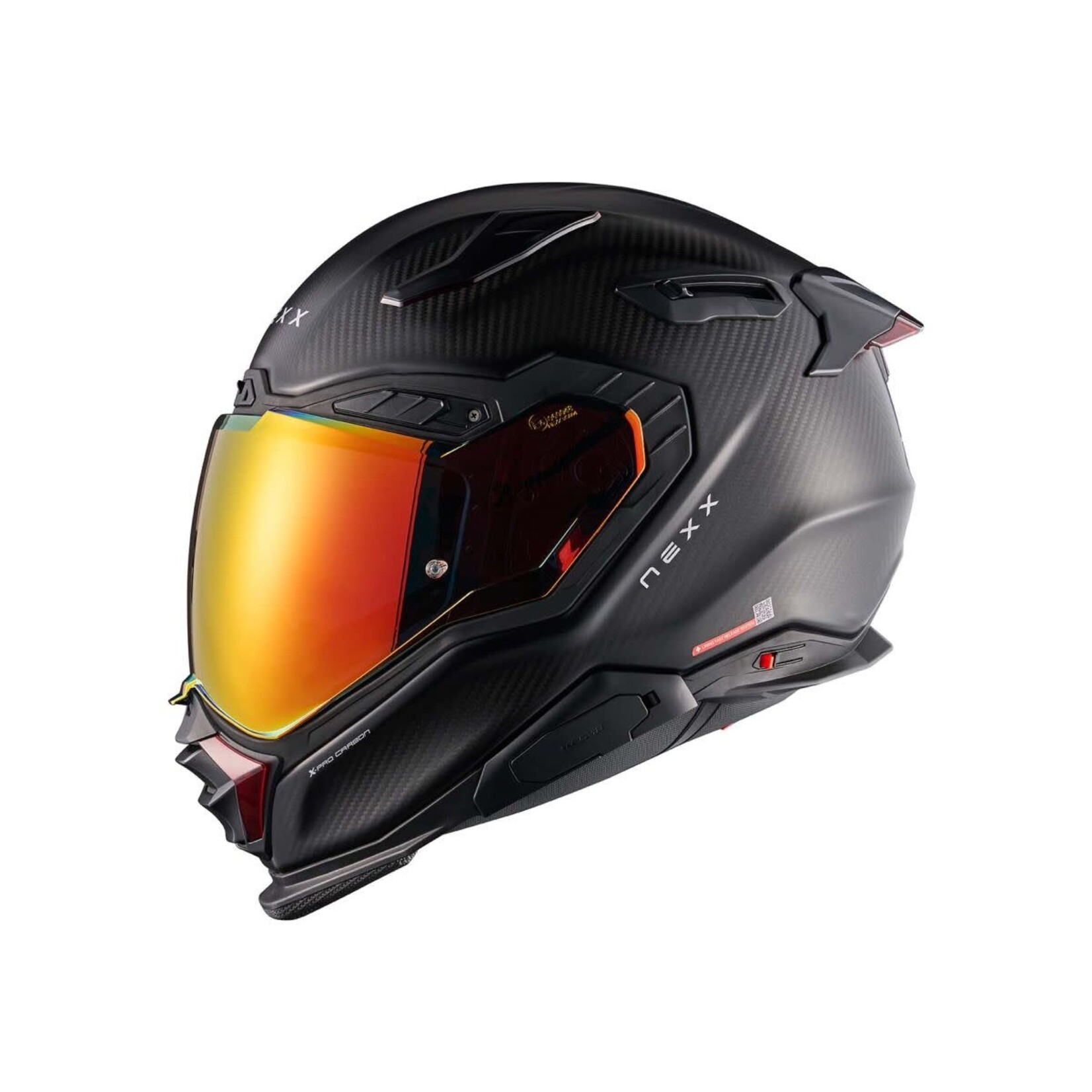 NEXX Helmet X.WST3 ZERO PRO CARBON Red Matt