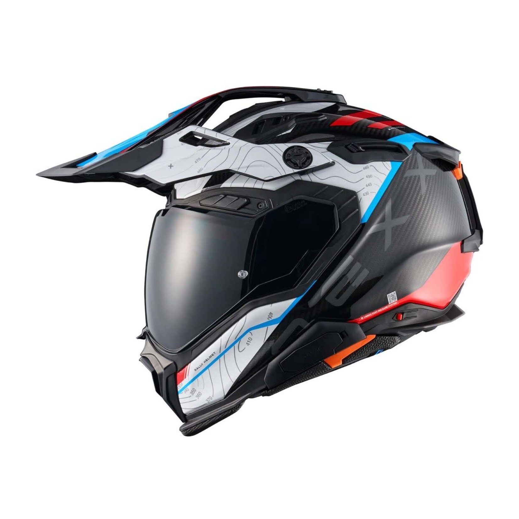 Nexx NEXX Helmet X.WED3 FURKA White/Red Gloss