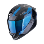 Scorpion Scorpion EXO-1400 EVO II CARBON AIR PLATTED black/blue