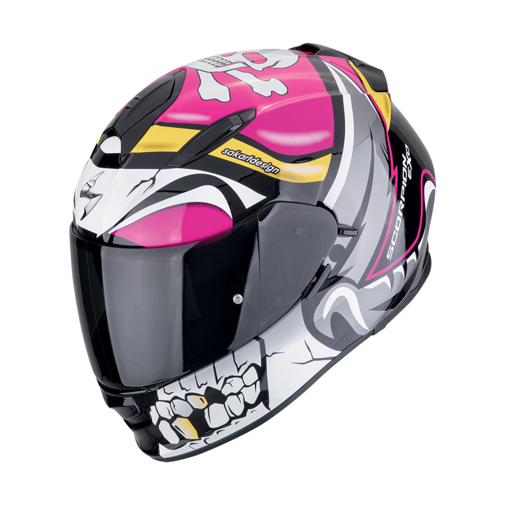 Scorpion Scorpion helmet EXO-491 PIRATE pink