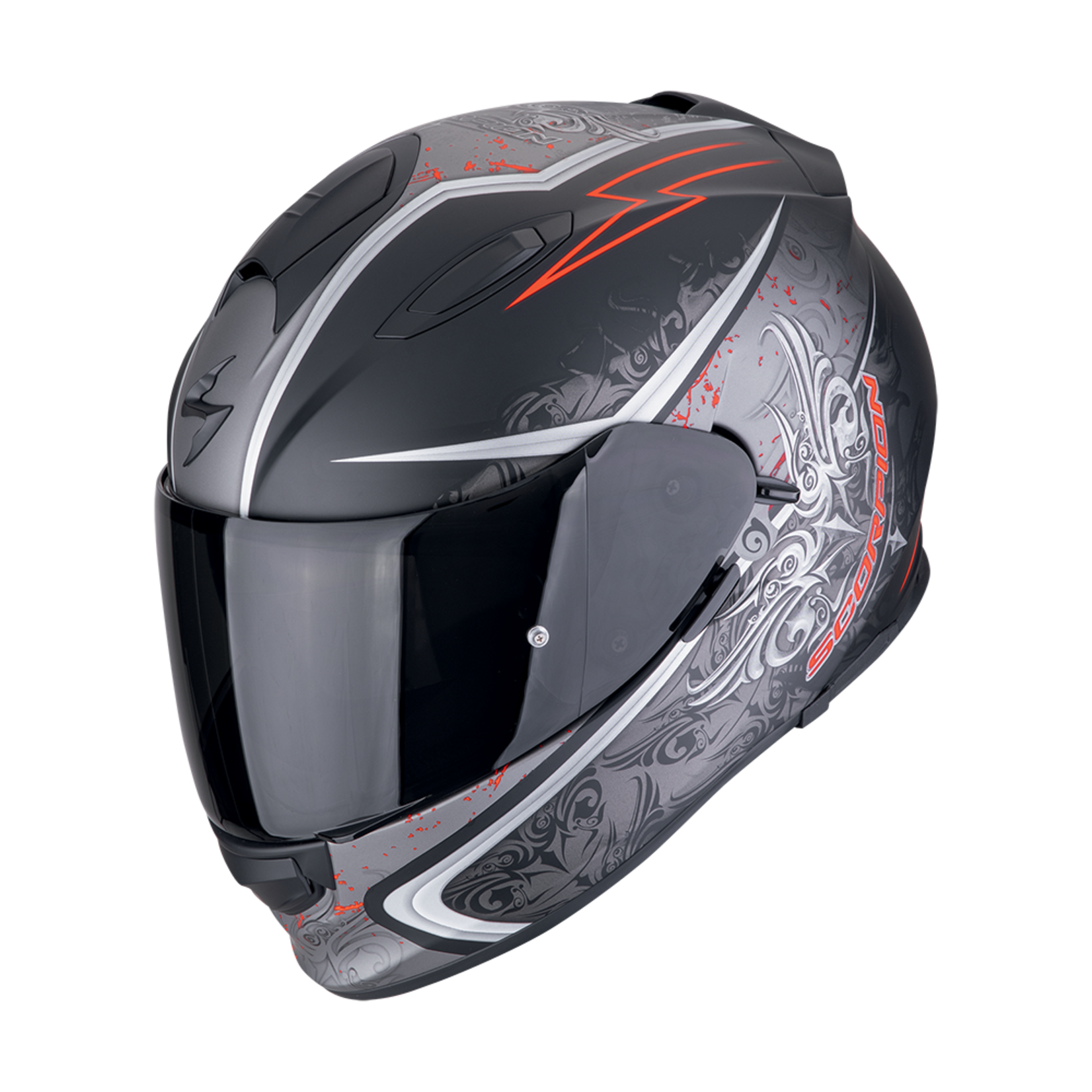 Scorpion Scorpion helmet EXO-491 RUN black.matt/red