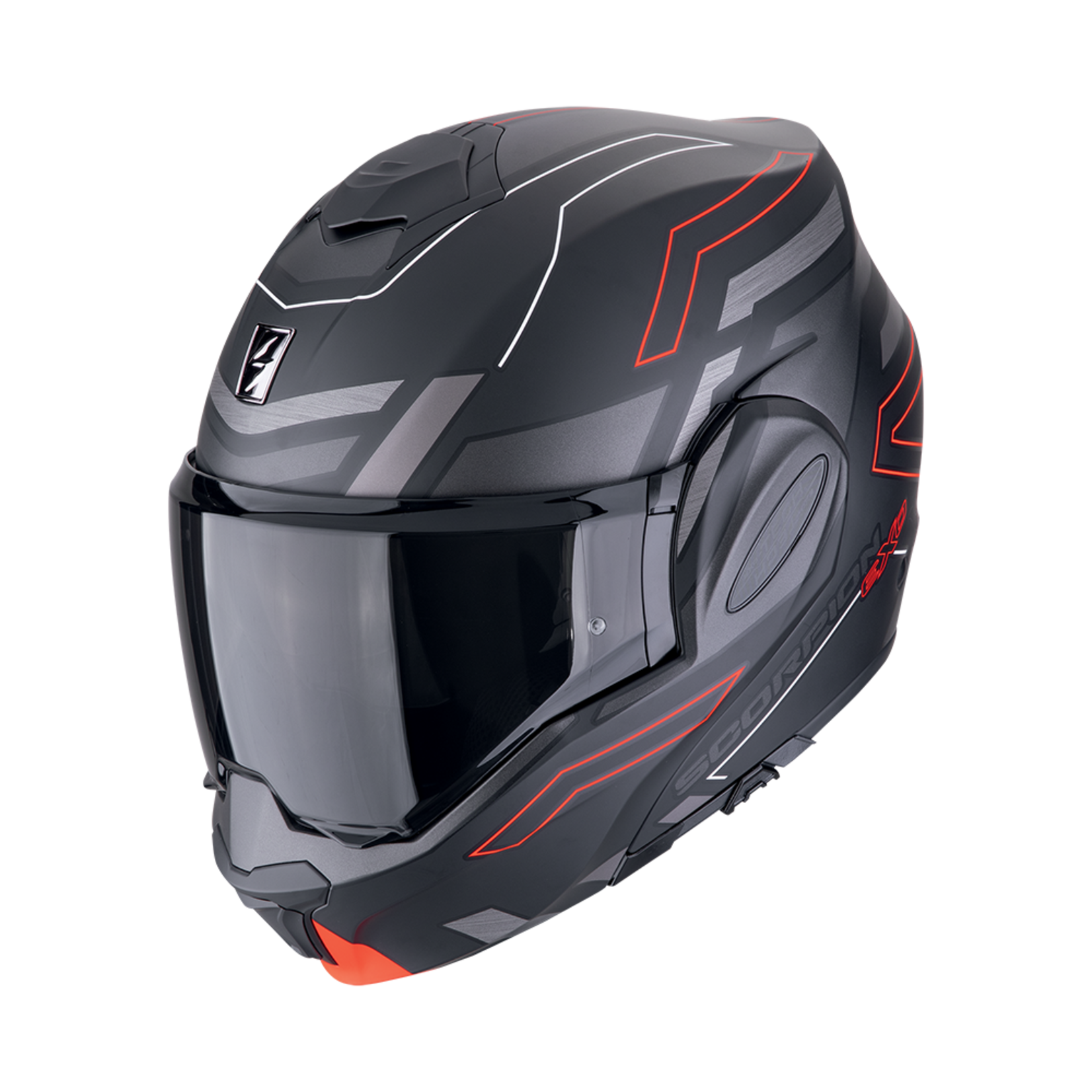 Scorpion Scorpion helmet EXO-TECH EVO CONQUER black.matt/red