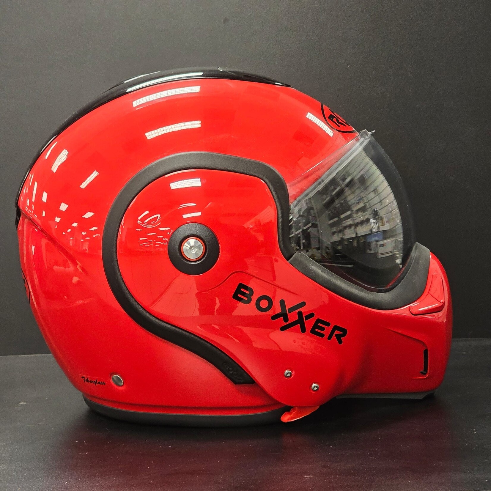 Roof Roof helmet RO9 new boxxer solid red