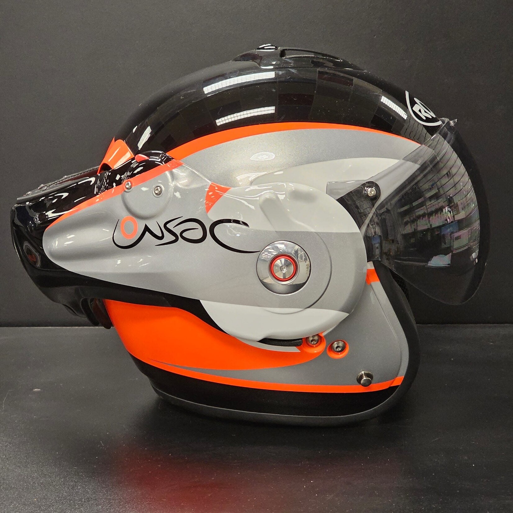 Roof Roof helmet RO32 desmo fluo black/fluo.orange S/56