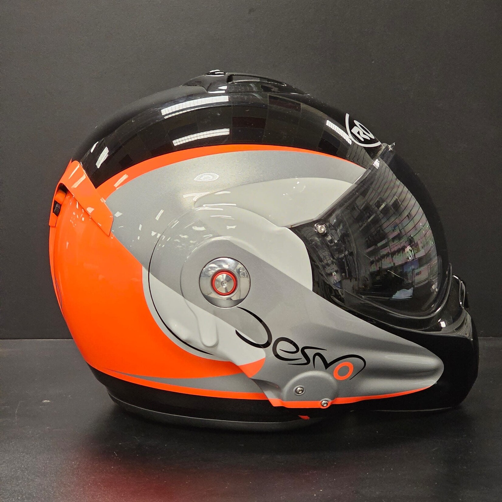 Roof Roof helmet RO32 desmo fluo black/fluo.orange S/56