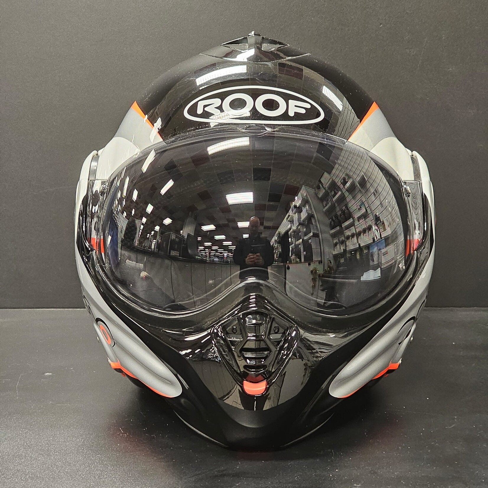 Roof Roof helmet RO32 desmo fluo black/fluo.orange S/56