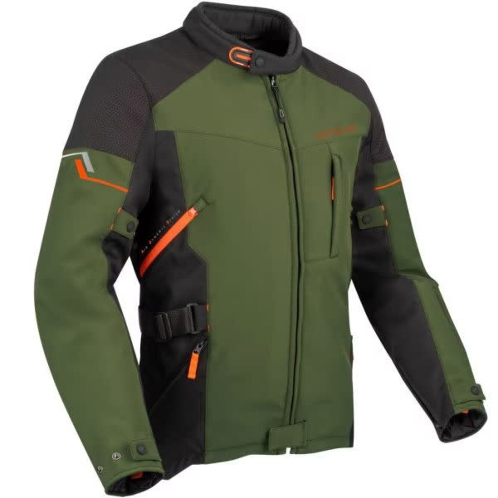 Bering Bering jacket textile cobalt khaki/black