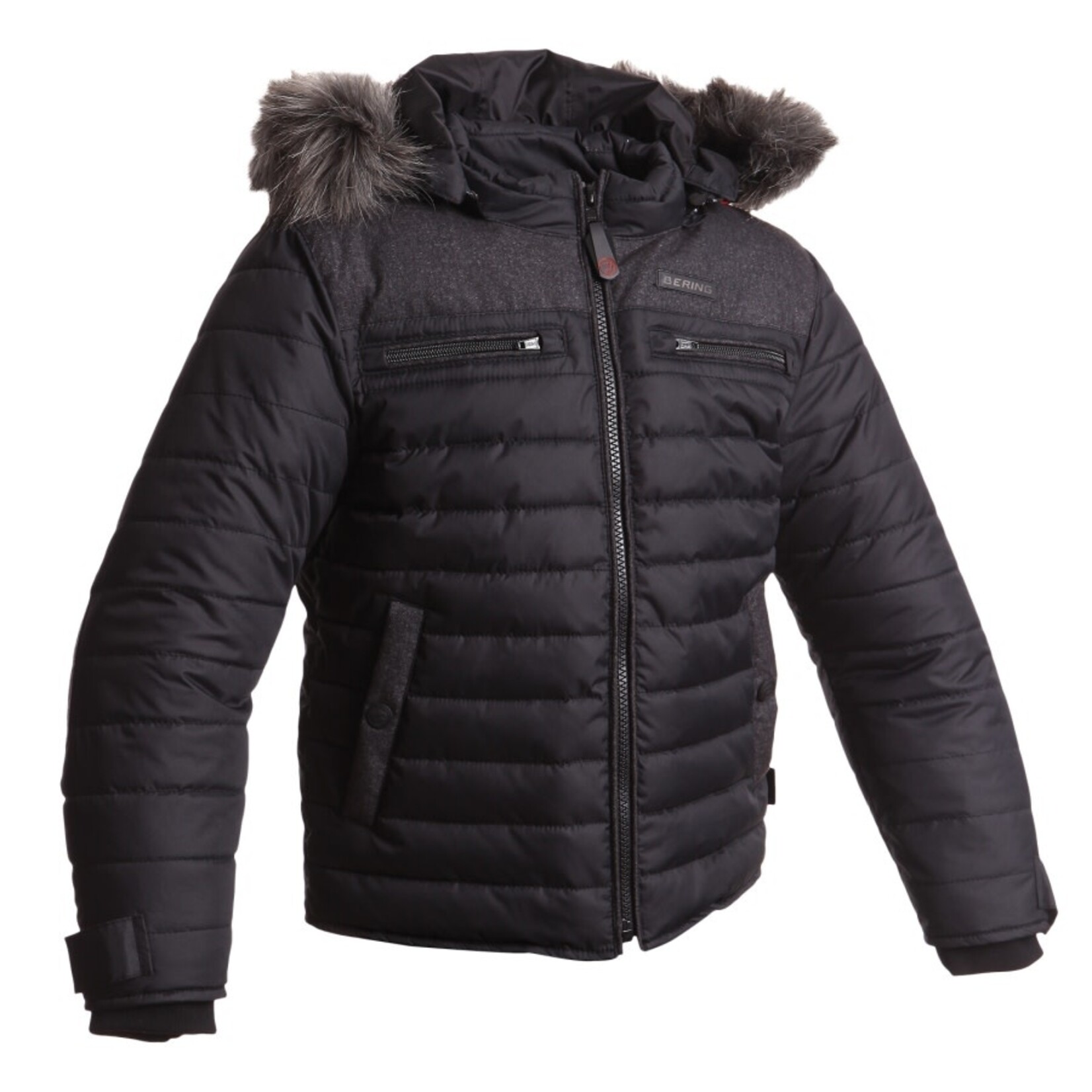 Bering Bering jacket textile kid daryl black T10