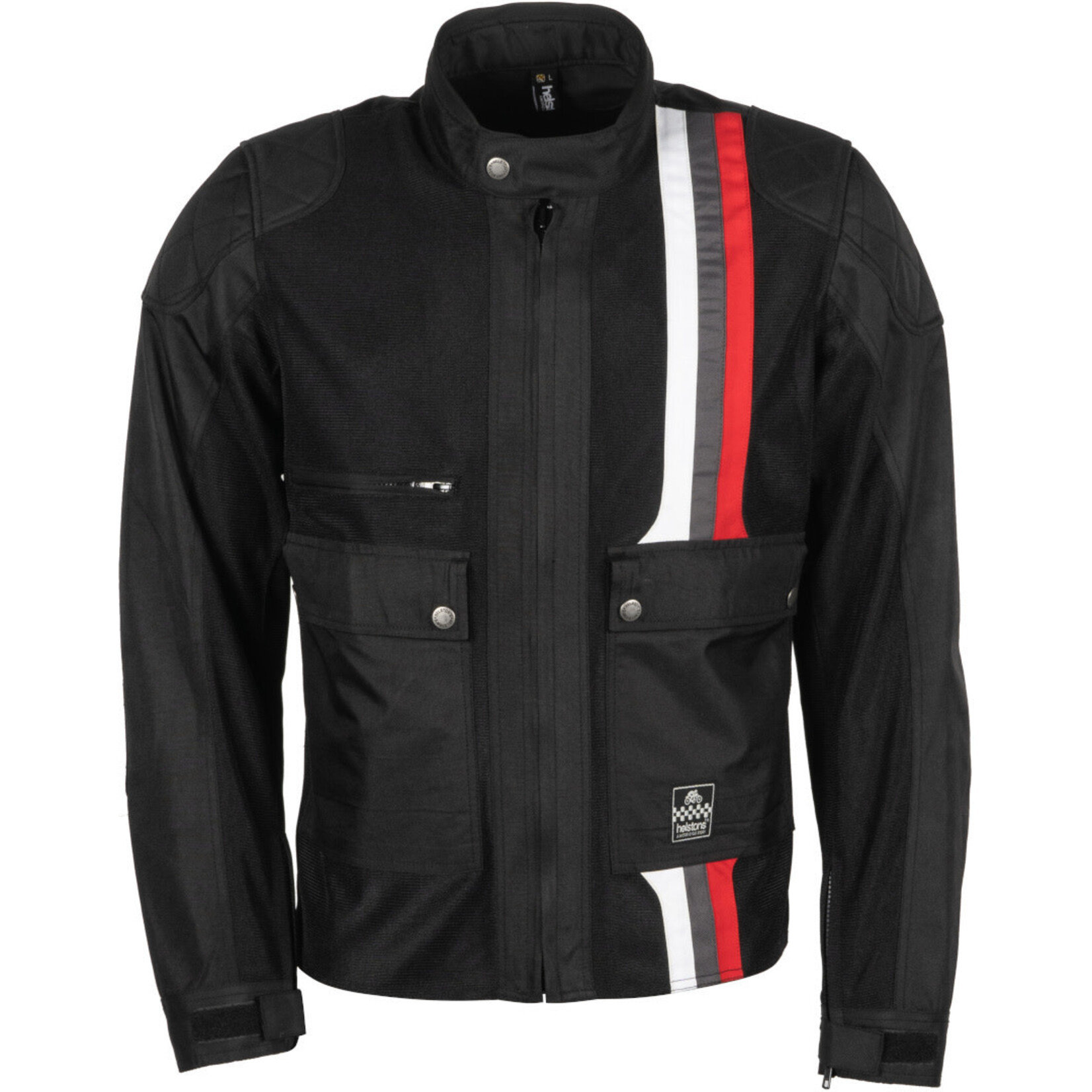 Helstons Helstons jacket textile hamilton vented black