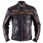 Helstons Helstons jacket leather daytona rag black 4XL