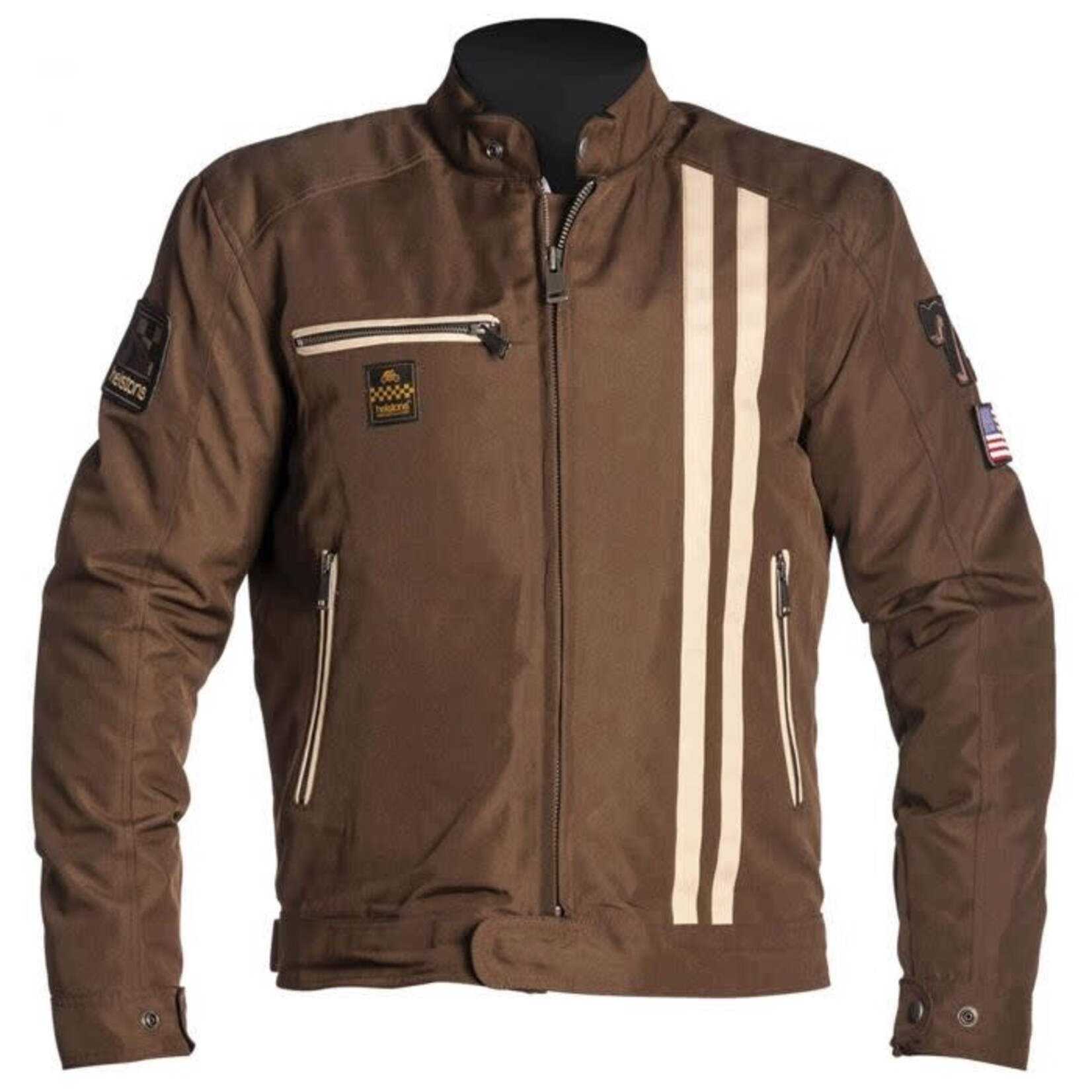 Helstons Helstons jacket textile cobra brown/beige XL