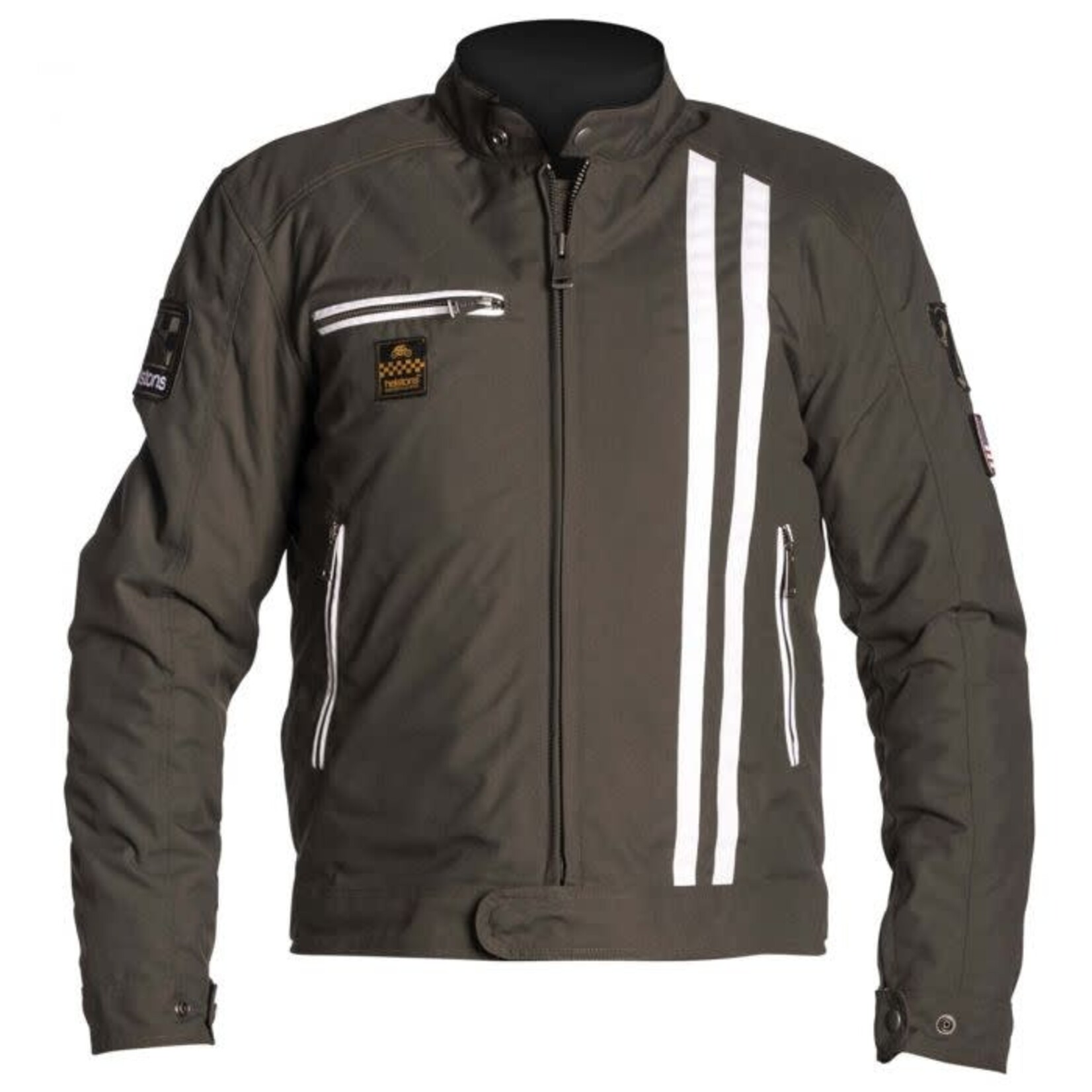 Helstons Helstons jacket textile cobra khaki/white L