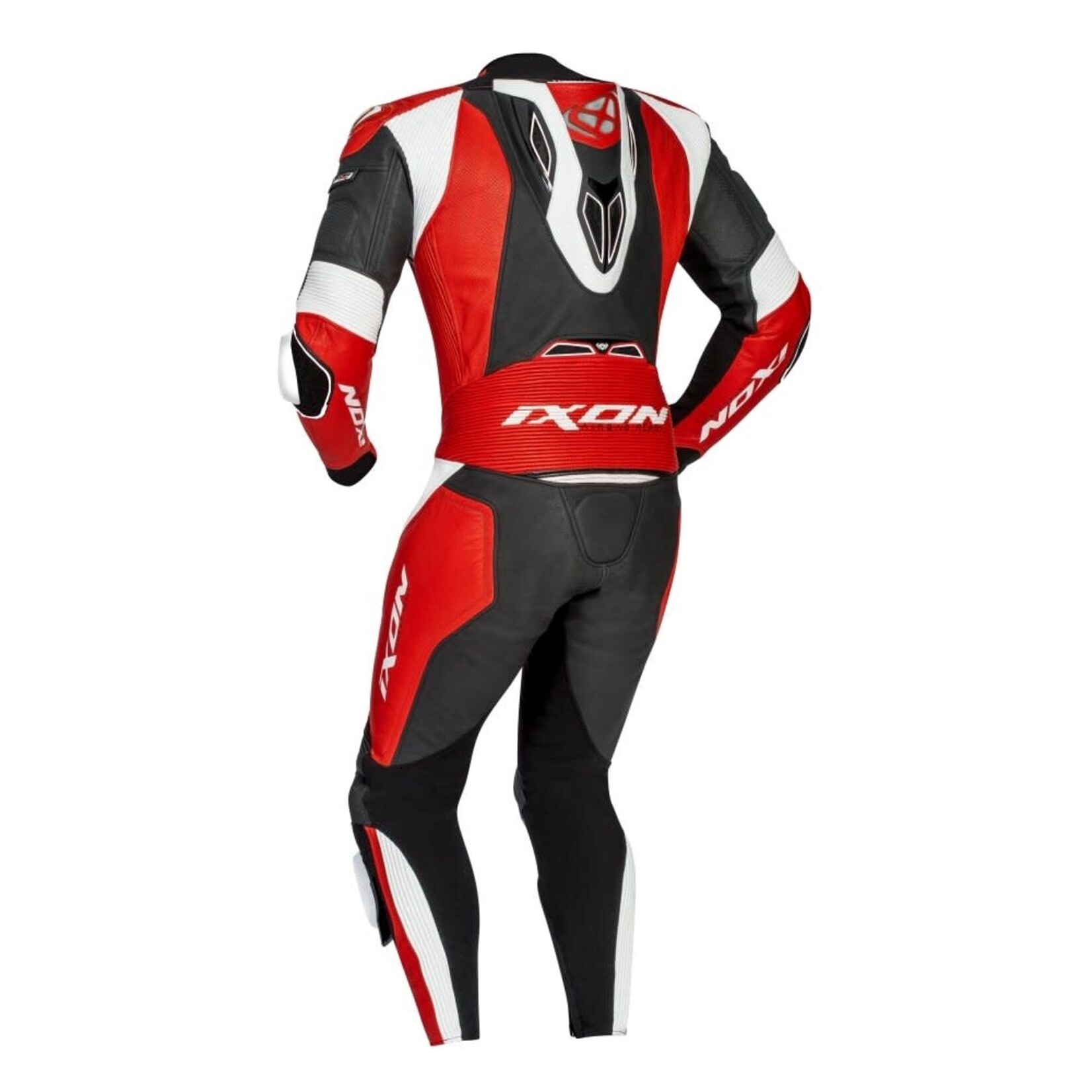Ixon Ixon combi leather 1pc vendetta evo black/red/white