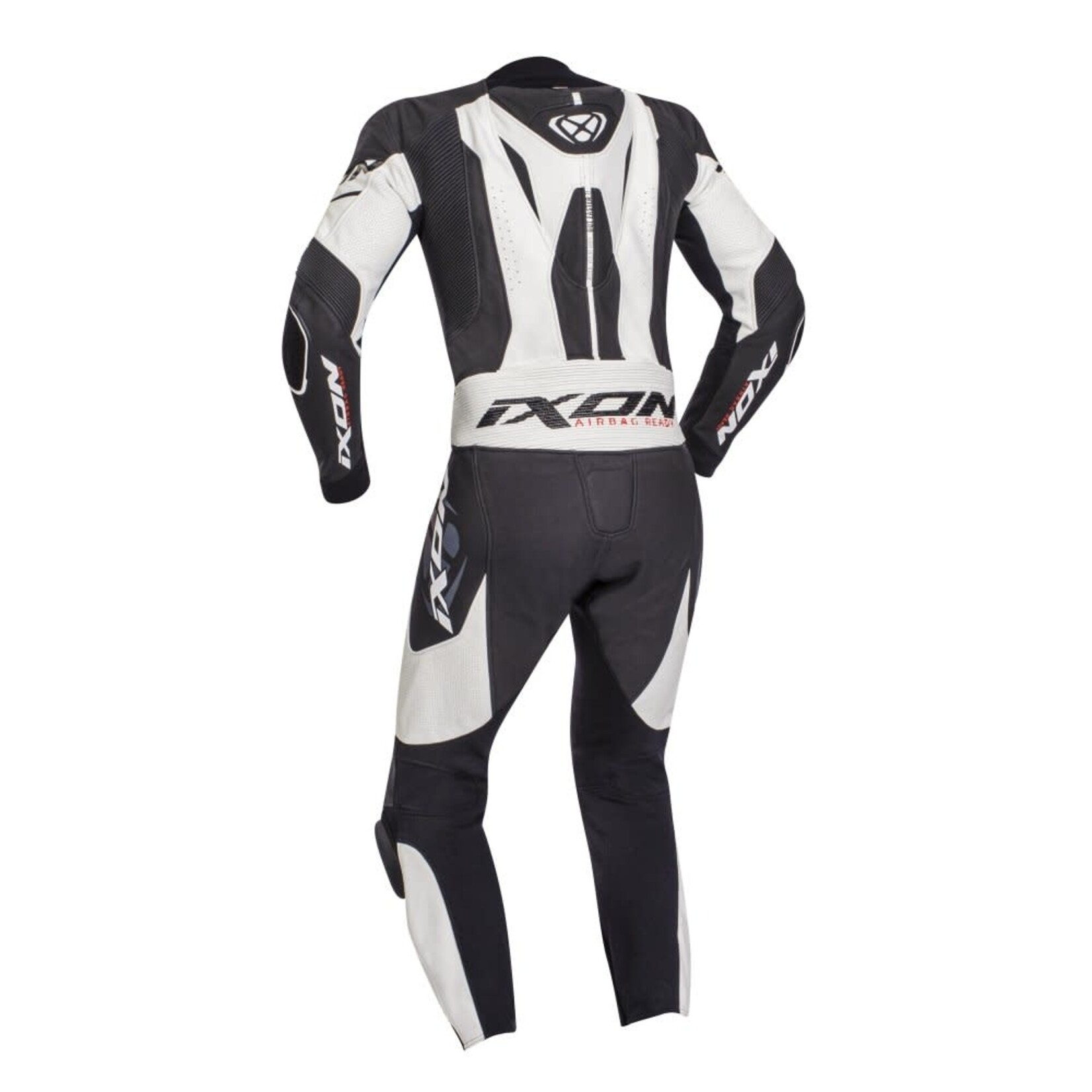 Ixon Ixon combi leather 1pc jackal black/white