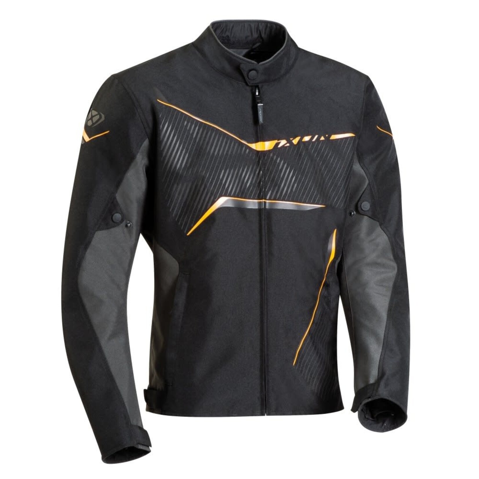 Ixon Ixon jacket textile slash black/anthracite/orange