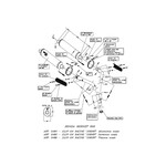 Leo-Vince Leo Vince exhaust Honda. Hornet 900 ovale titanium