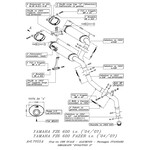 Leo-Vince Leo Vince exhaust Yamaha FZ-6 600 04 ev ov al c