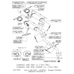 Leo-Vince Leo Vince exhaust Yamaha. FZ6-S 600 04 ev ovale alluminium
