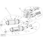 Akrapovic Akrapovic Exhaust Kaw. ZXR 1100(R) SP 4-1 Full.Tit. Demper
