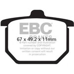 EBC EBC FA029 KEVLAR