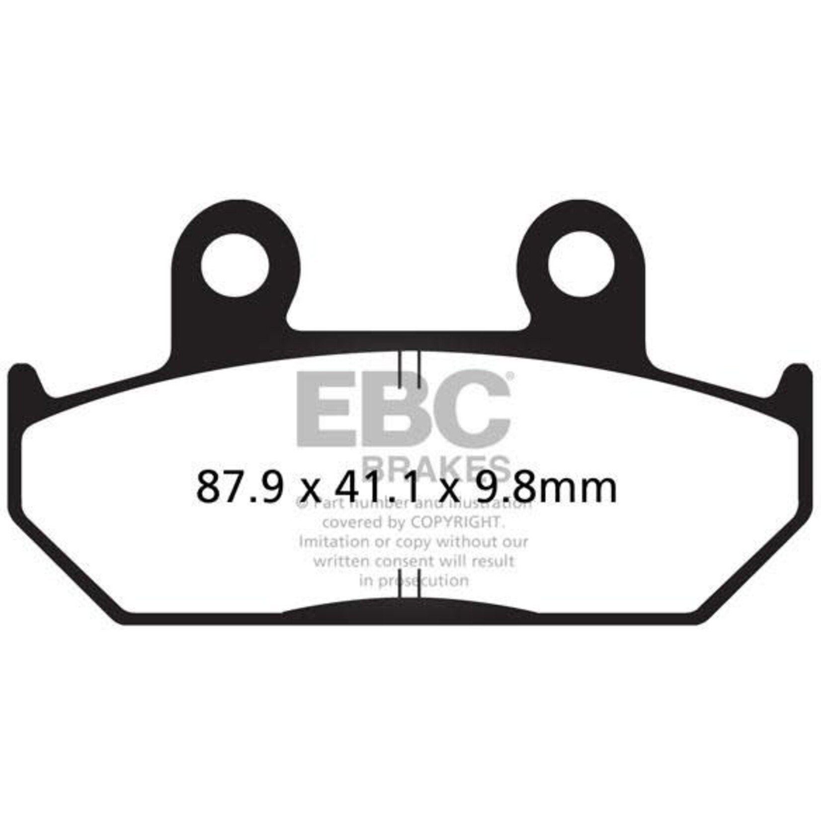 EBC EBC FA124/2 HH sinter