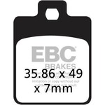 EBC EBC Brake pad SFA260 ORGANIC SCOOTER