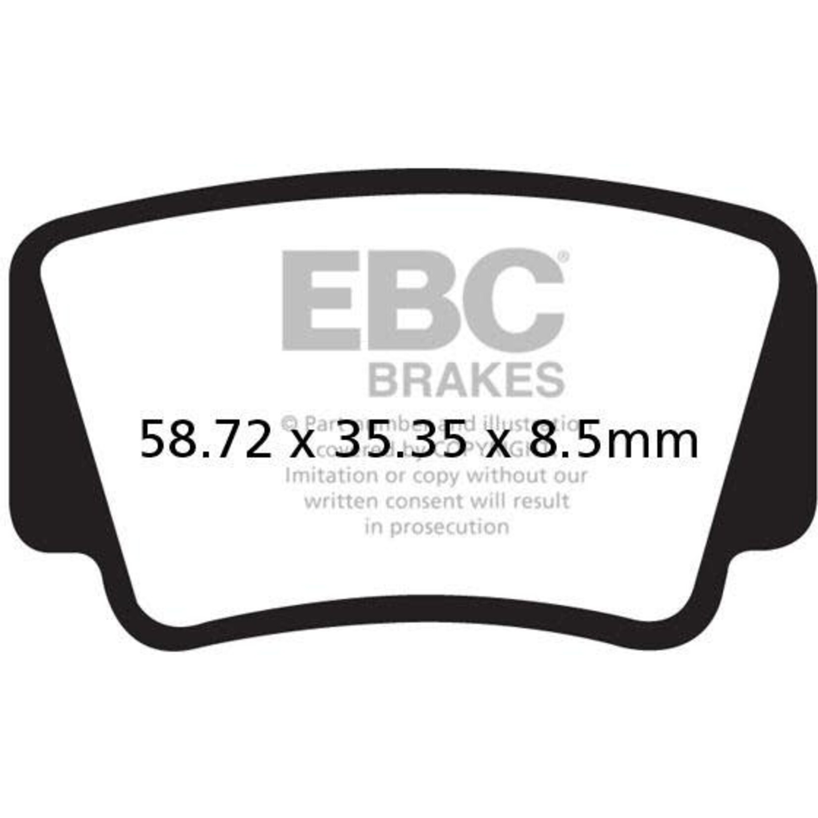 EBC EBC brake pad FA463R sinter [MO367]