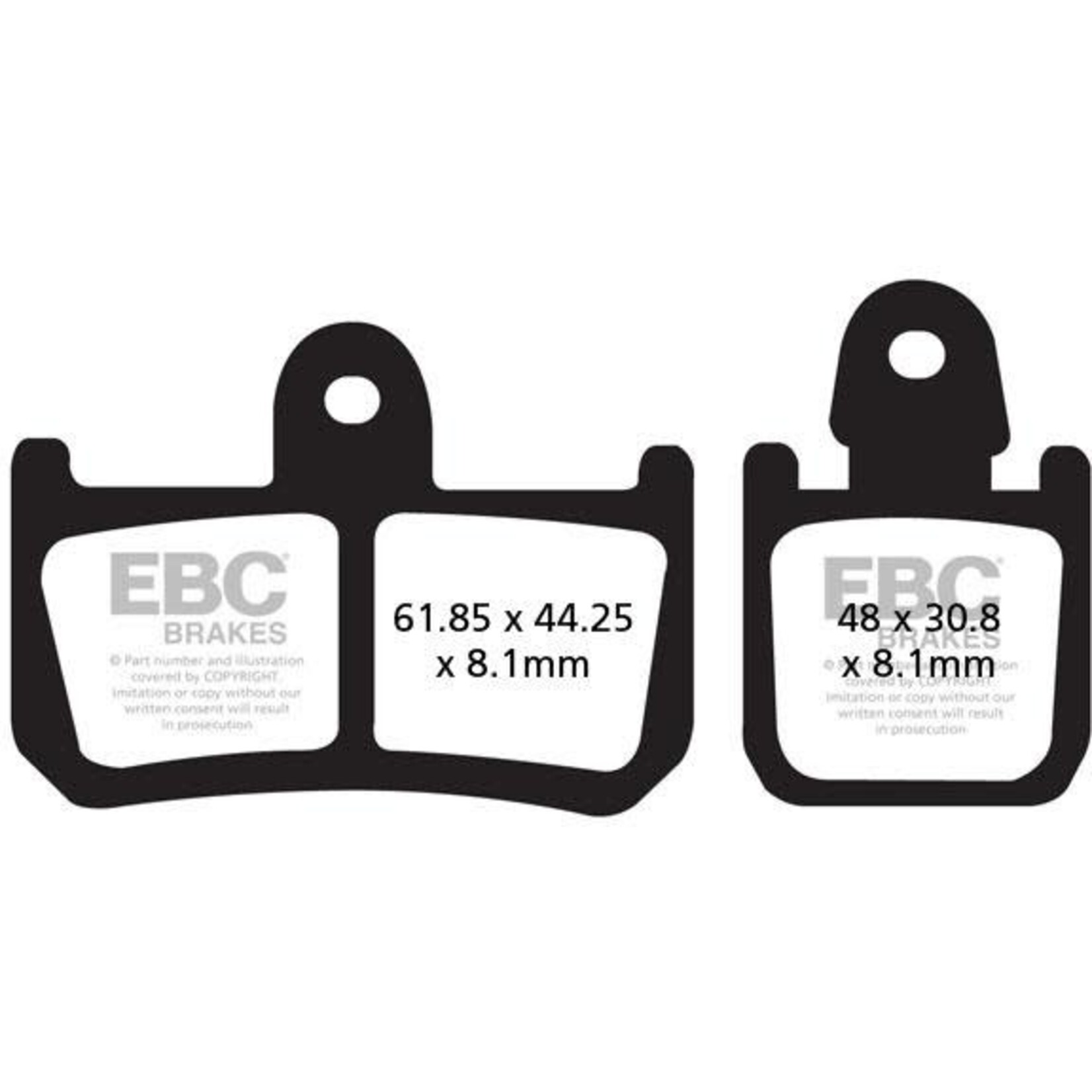 EBC EBC brake pad FA442/4 HH [MCR339]