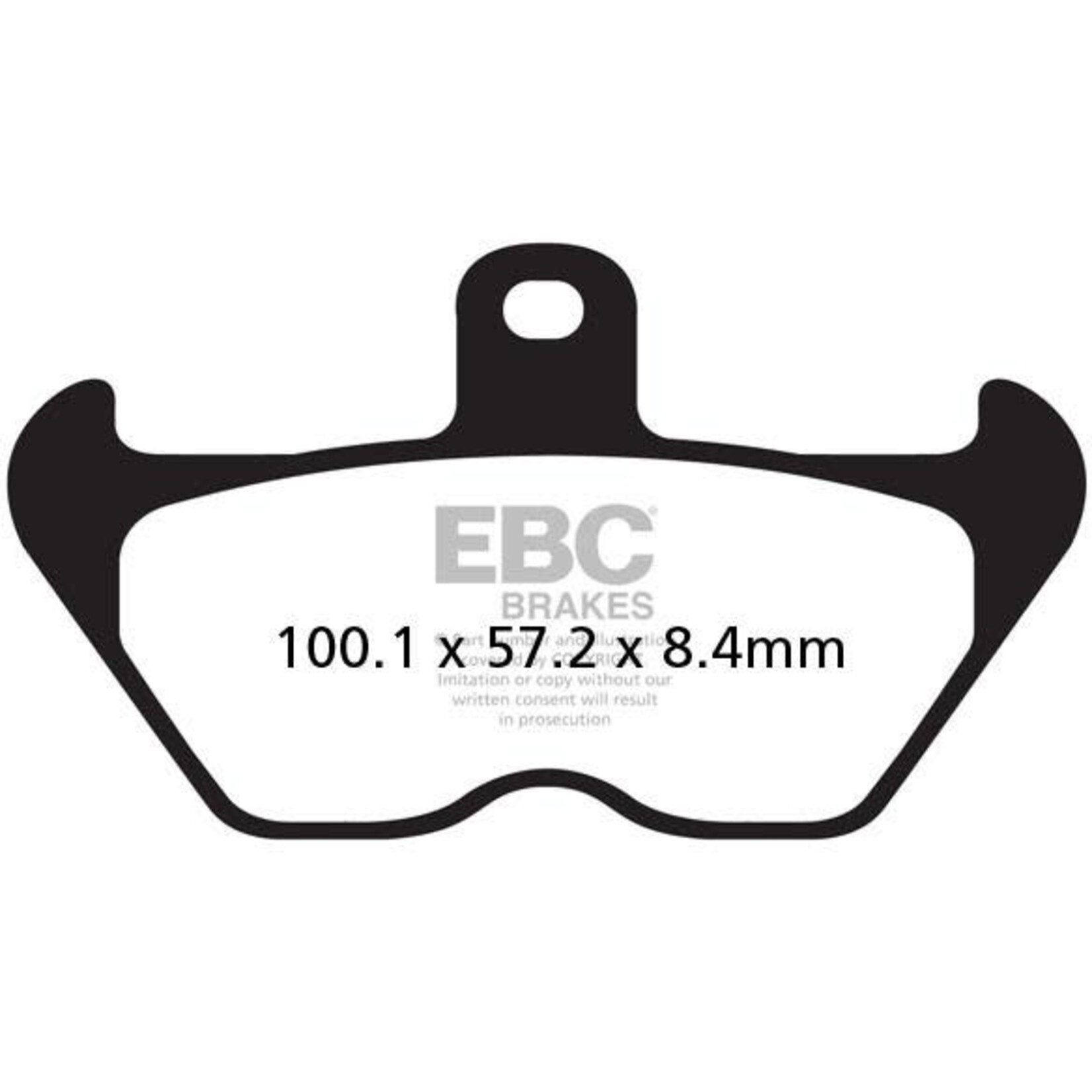 EBC EBC brake pad FA407 KEV