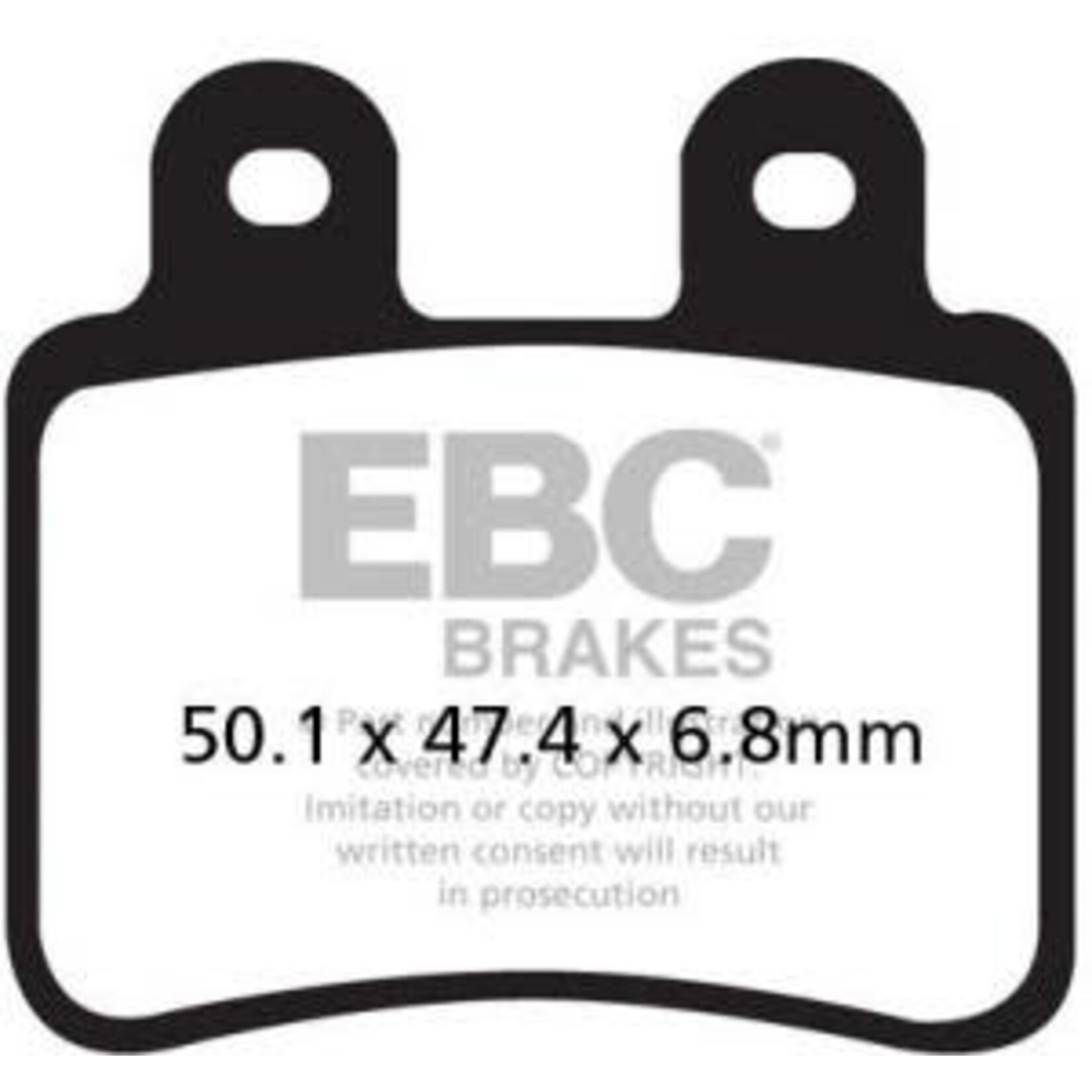 EBC EBC brake pad FA350 KEV [MF59]