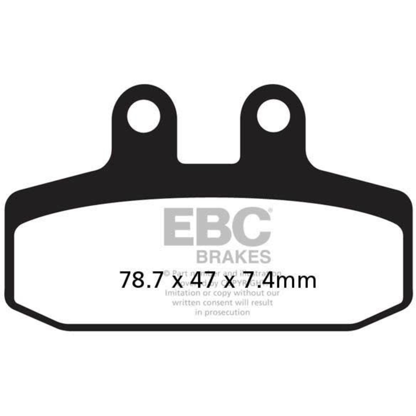 EBC EBC brake pad FA256 HH [E88][ME196]