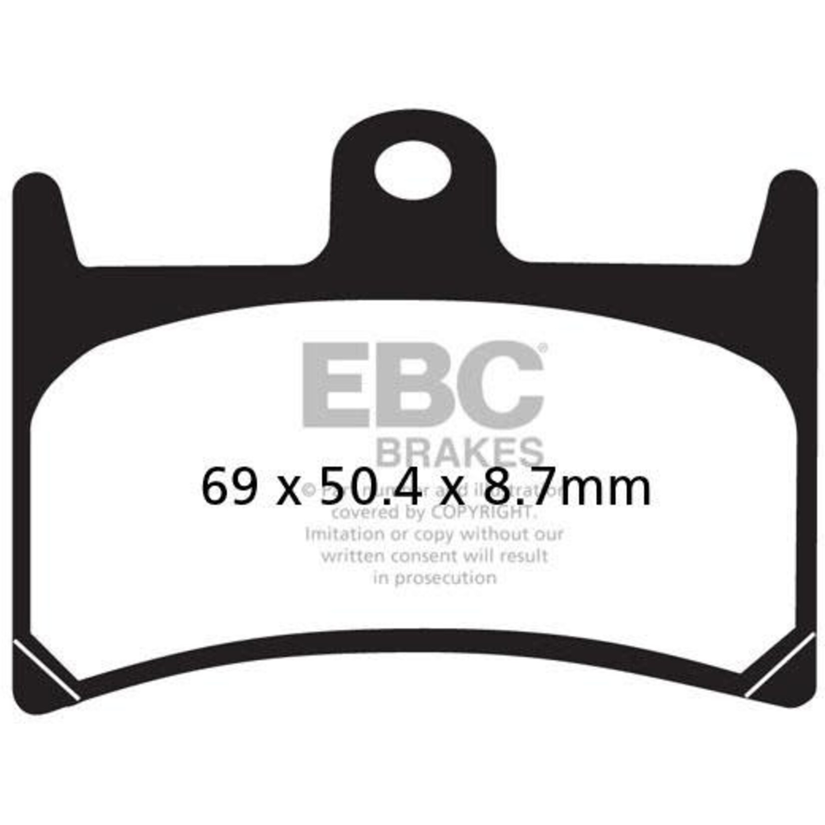 EBC EBC brake pad FA220 KEVLAR [MA139]